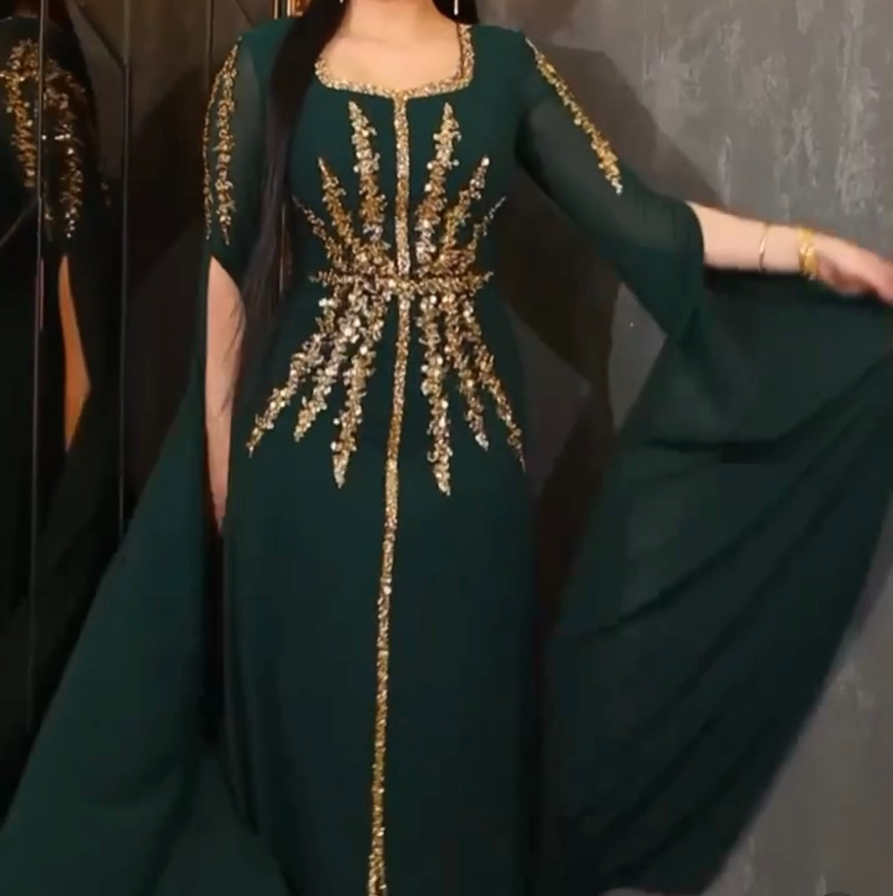 yasmina kaftan size 54