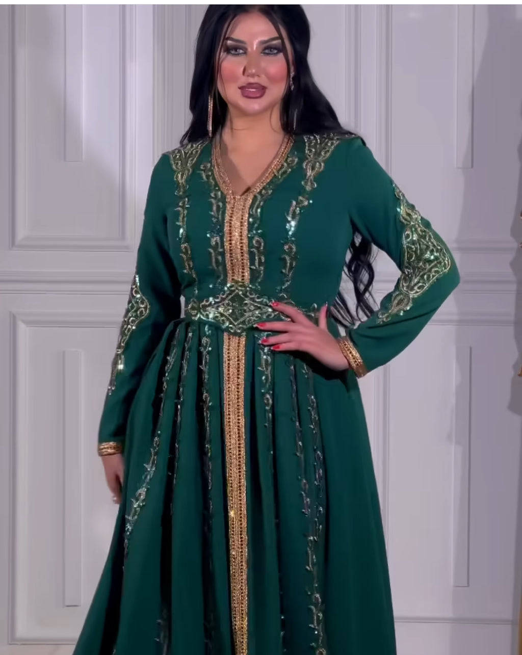 Om fajer kaftan size 50 and 48