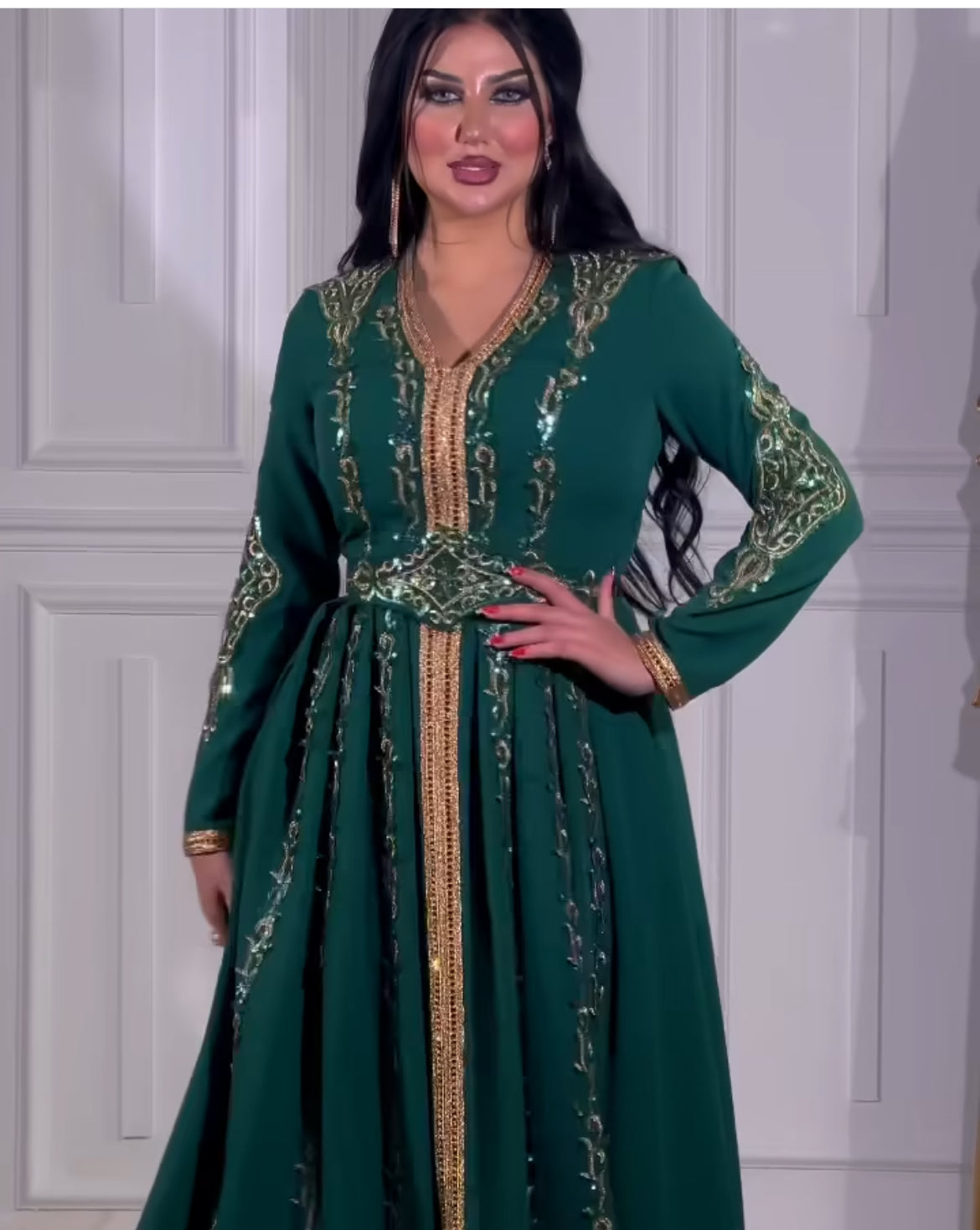 Om fajer kaftan size 50 and 48