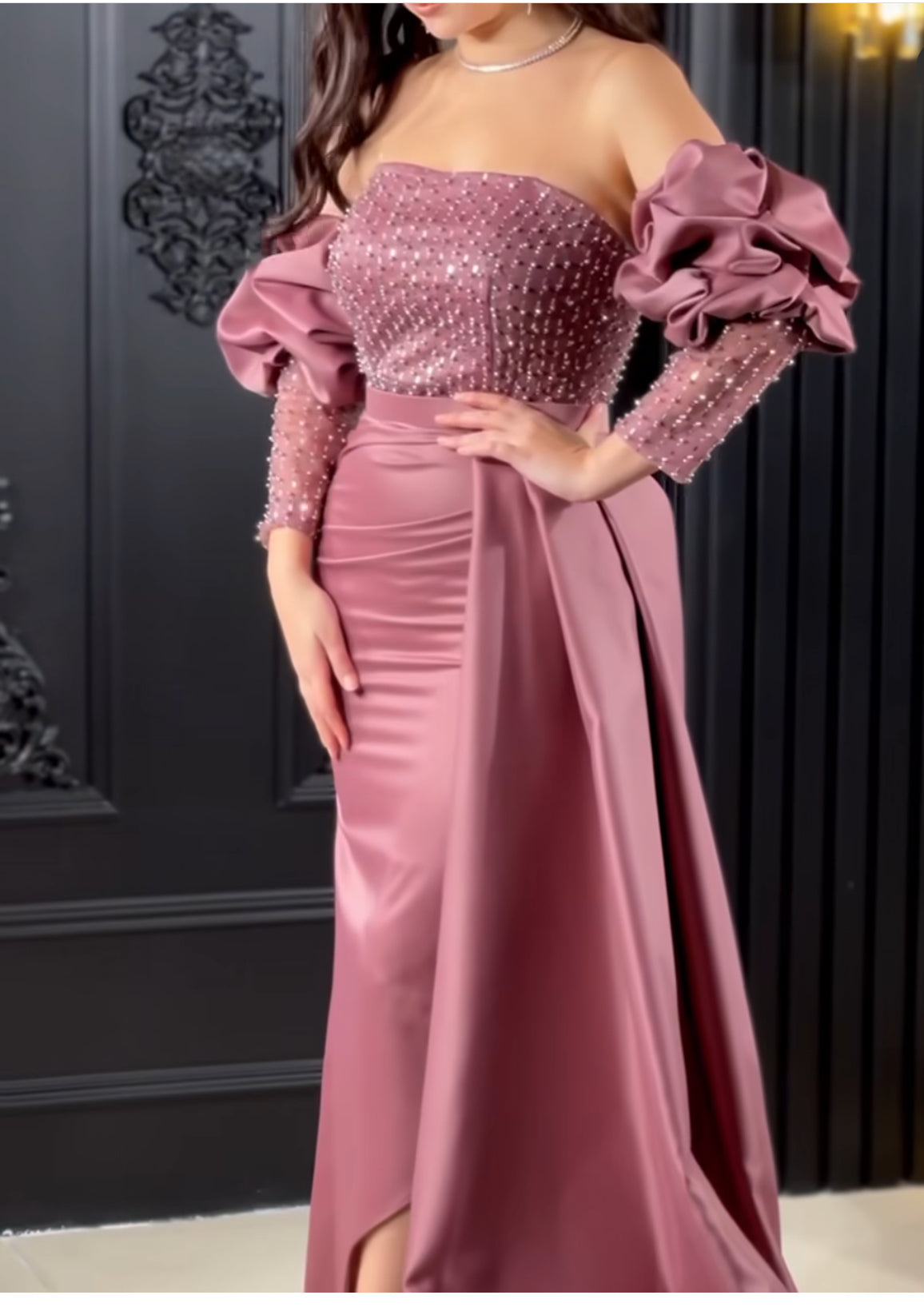 Rouida Dresses Blue 44 / Pink 38