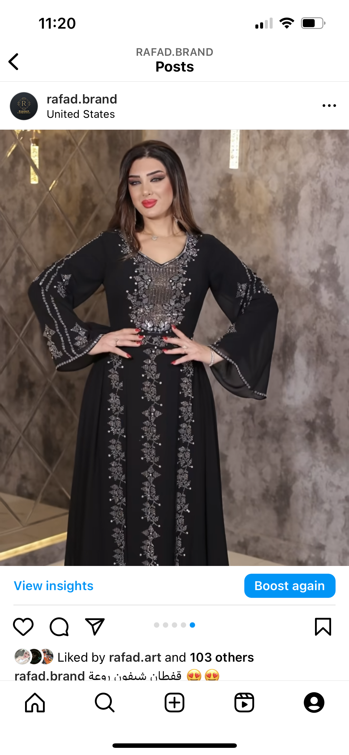 Mirsada dress size 38