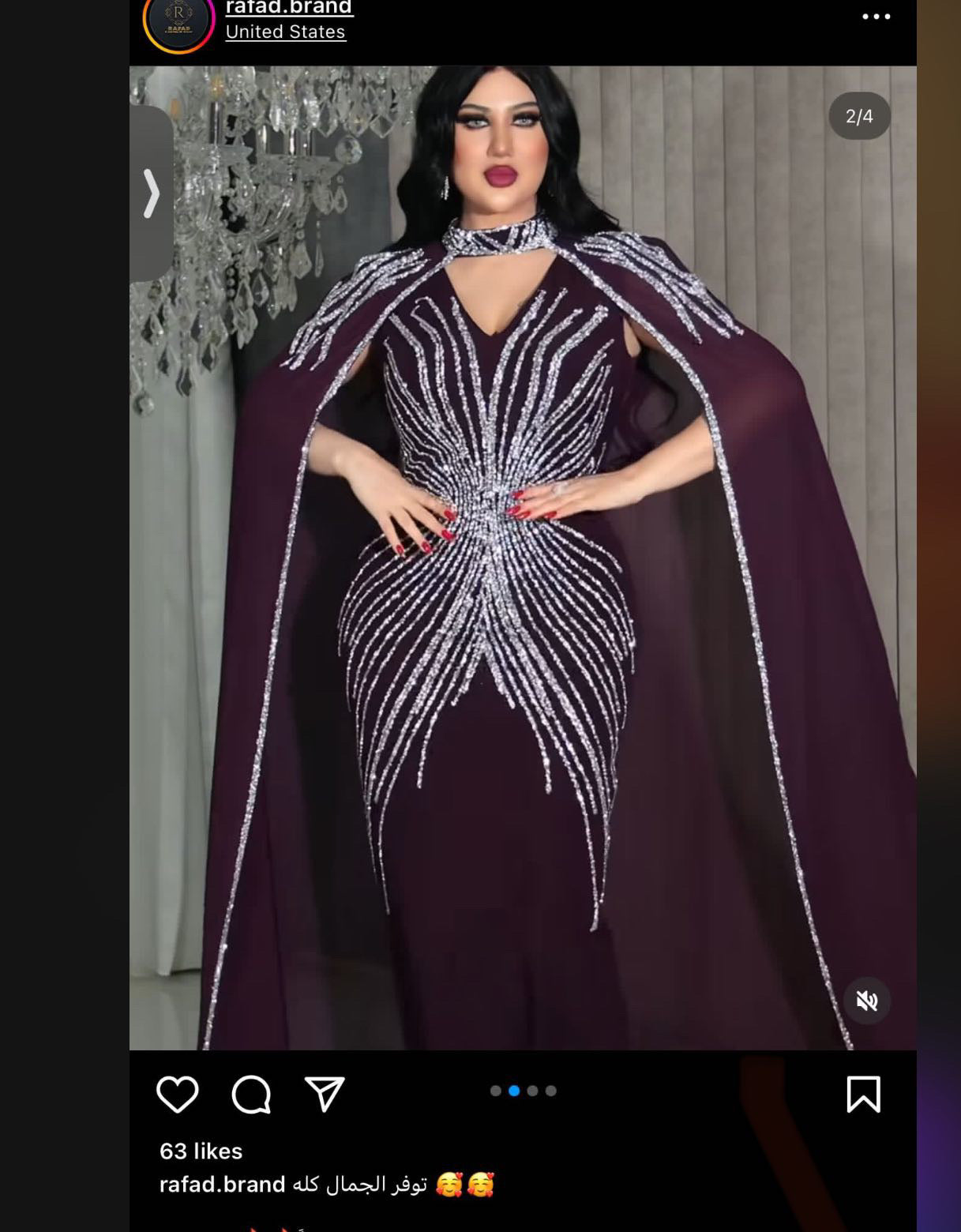 Zarlasht Dress Size 44