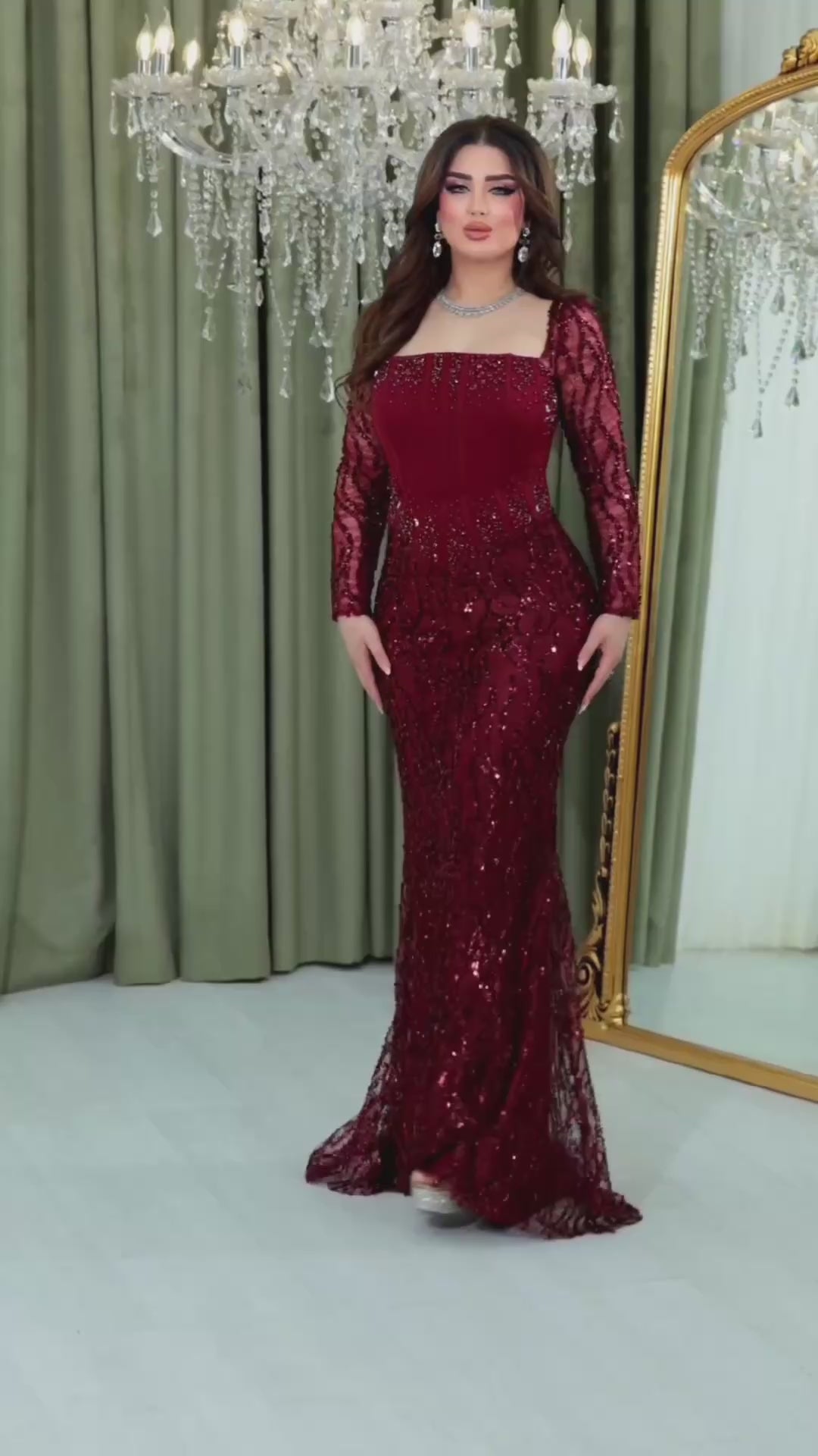 Red Luxury Dress