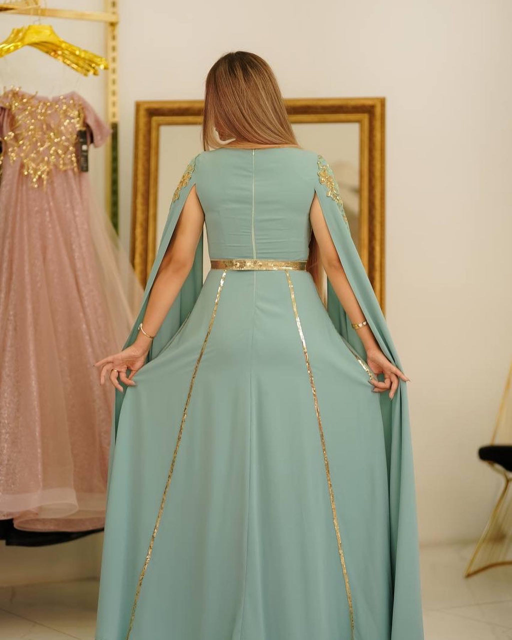 Pistachio Kaftan