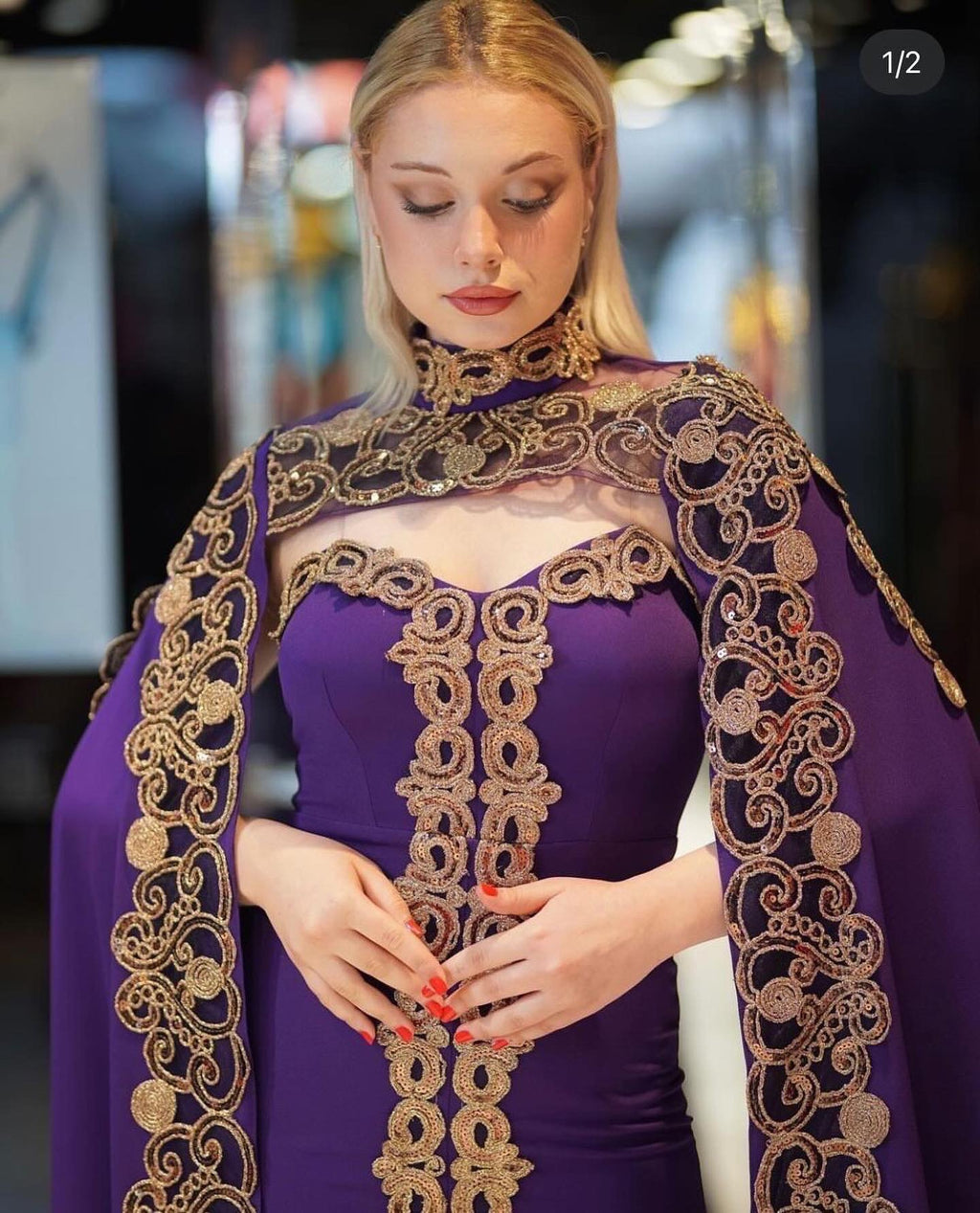 Purple Kaftan