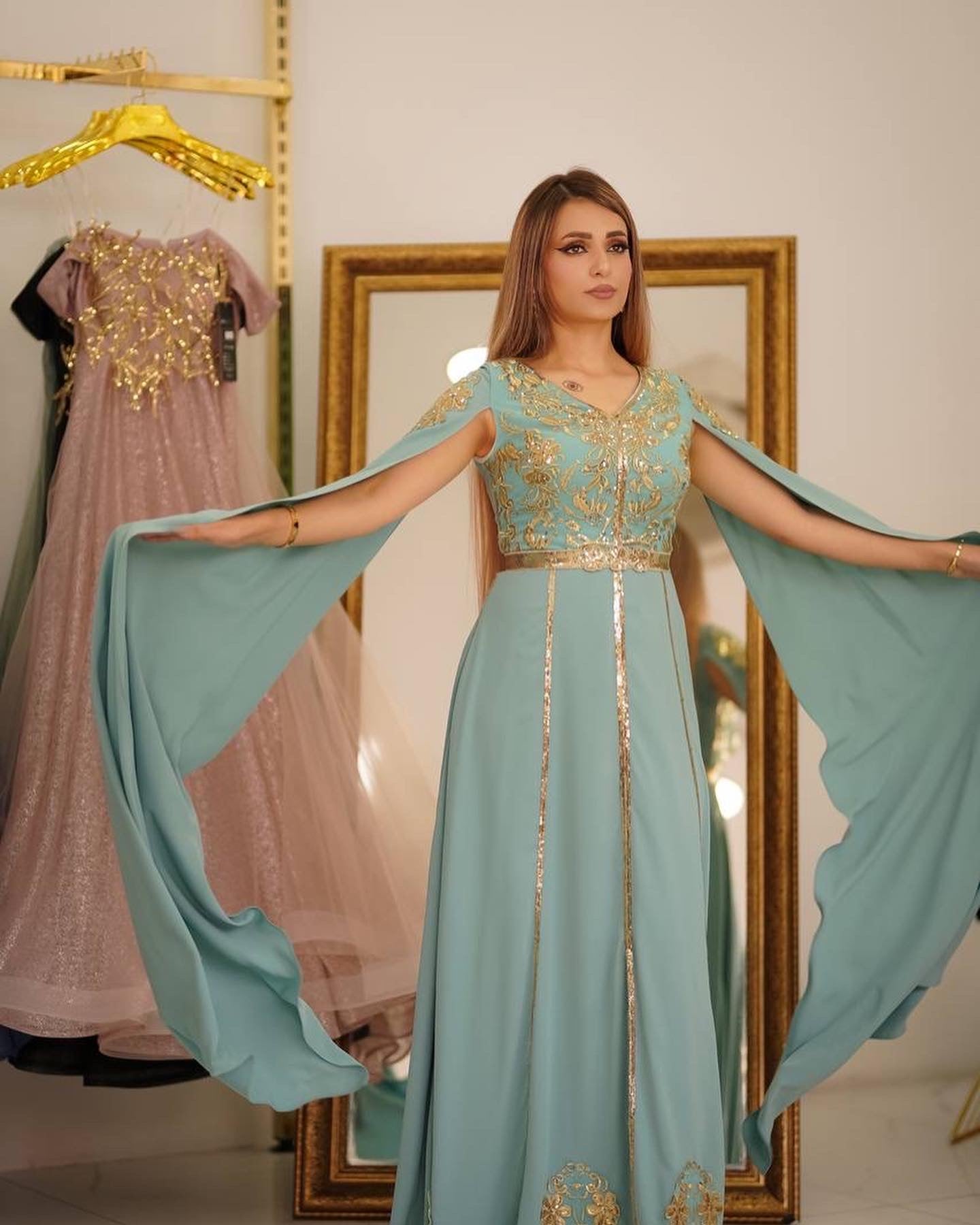 Pistachio Kaftan